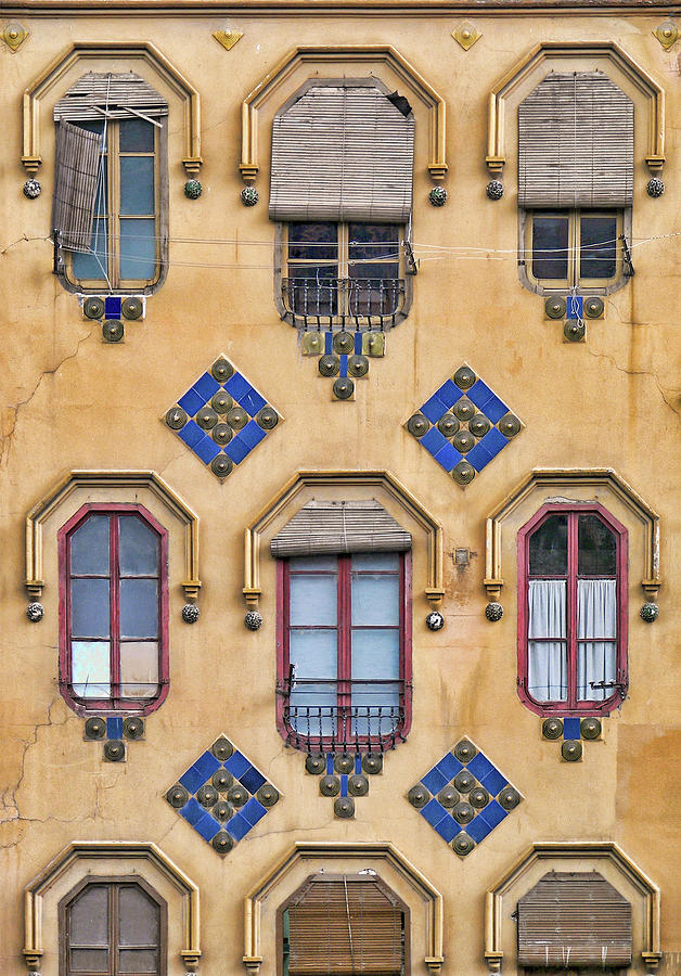 Casa Miguel Gomez - Windows Photograph by Nikolyn McDonald