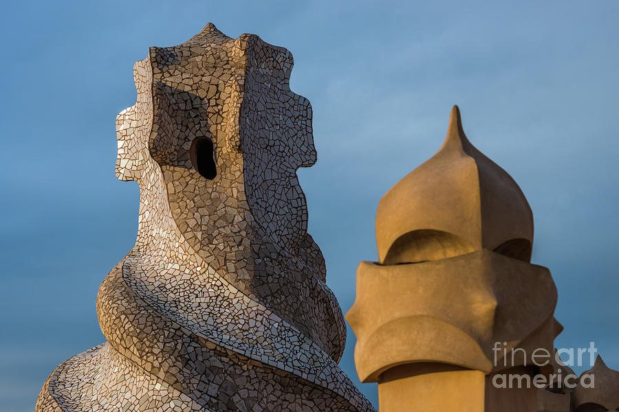 Casa Mila Photograph by Andrew Michael