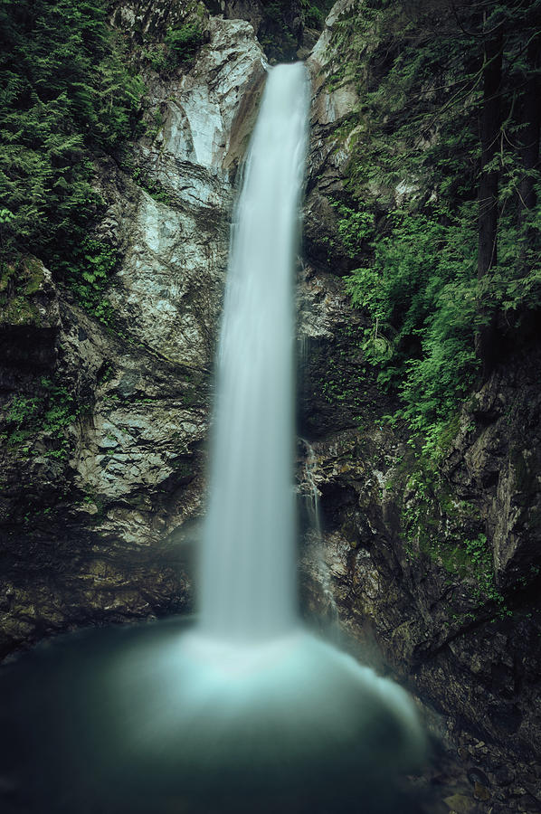 Waterfall Photograph - Cascade Falls 02 by Sepp Sonntag