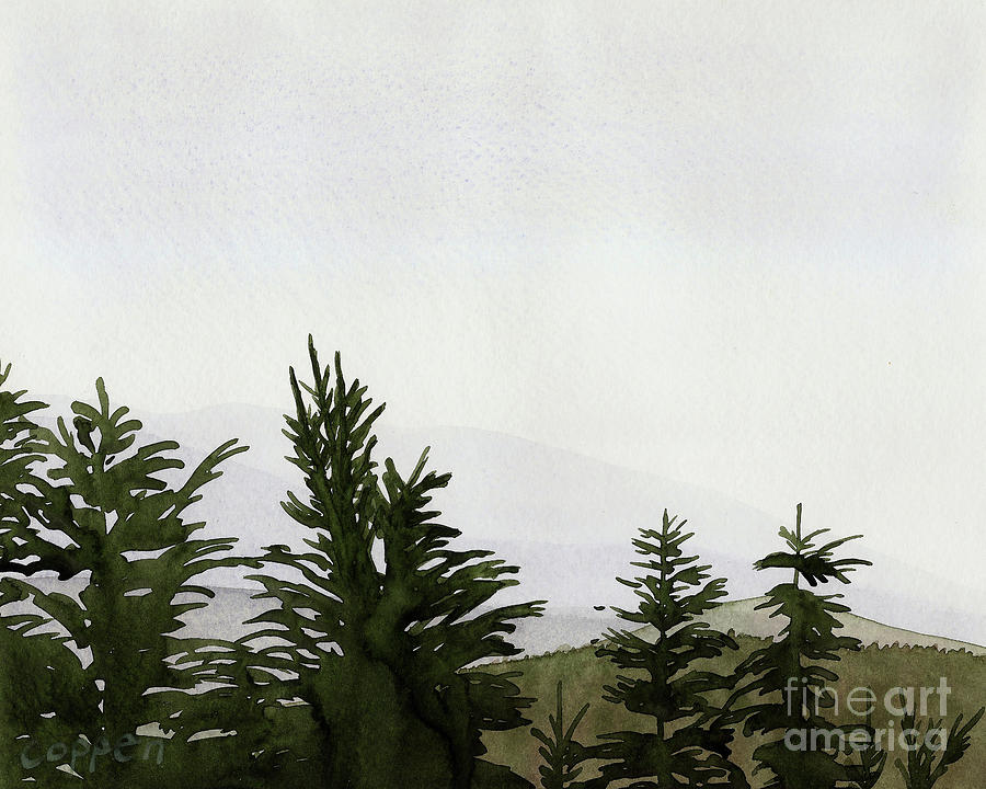 Cascade Mist Painting by Robert Coppen