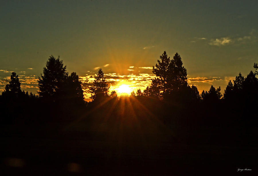 Cascade Mountains - Sunrise 001 Photograph by George Bostian - Pixels