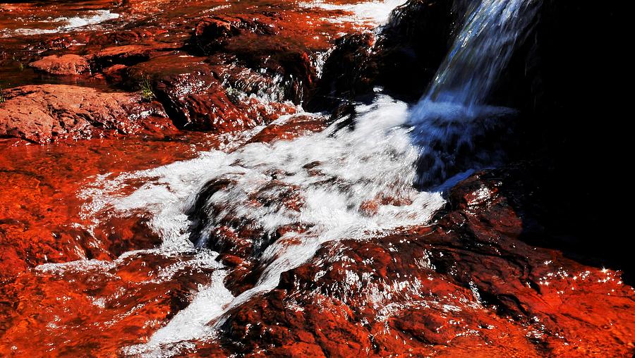 Cascading Water, Litchfield National Park Photograph by Lexa Harpell