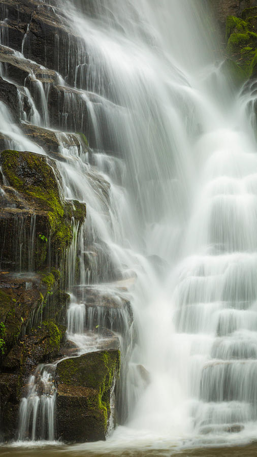 Cascading Waterfalls Photograph by Will Moneymaker