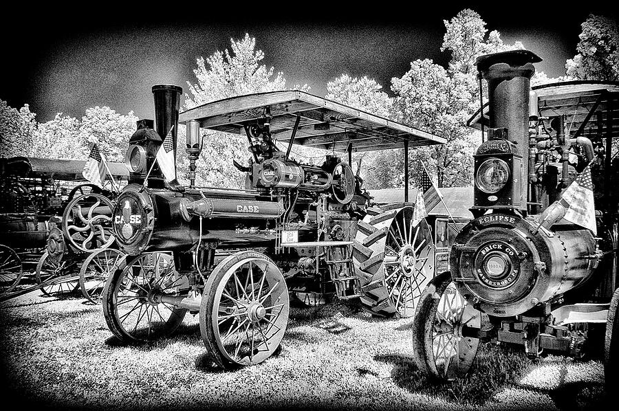 Case Tractor looking like new Photograph by Paul W Faust - Impressions of Light