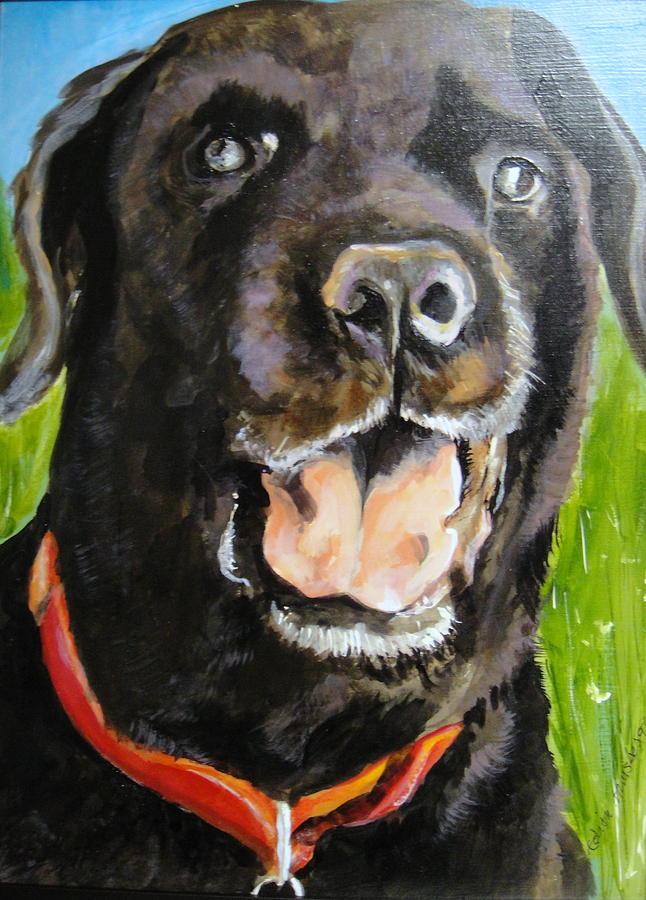 Casey Painting by Edith Hunsberger