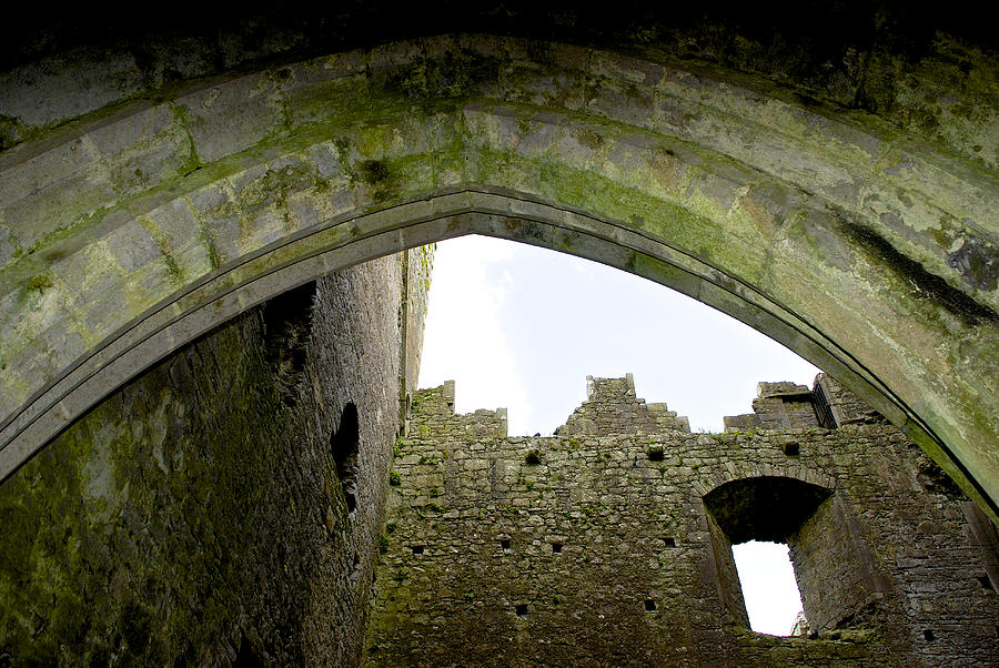 Castle Photograph - Cashel Arches by Norma Brock