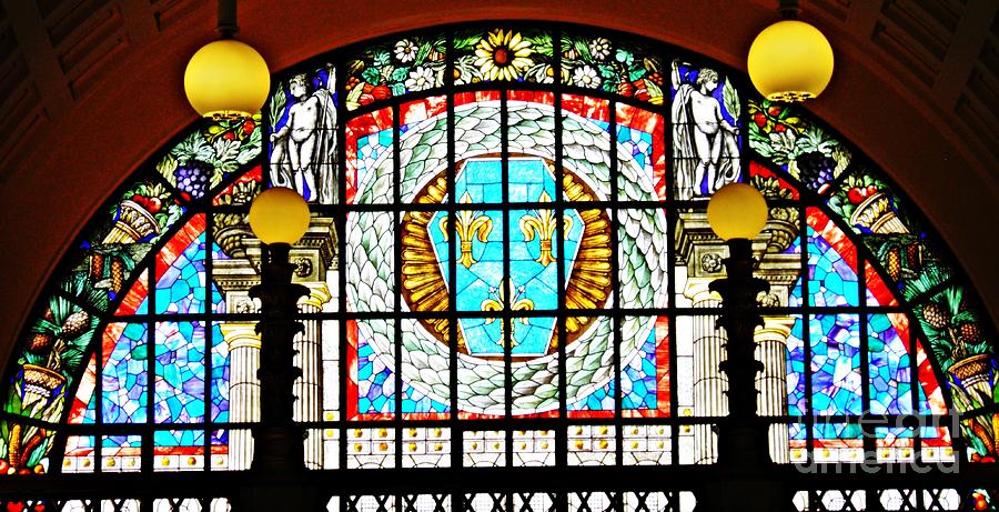 Casino Stained Glass Photograph by Sarah Loft