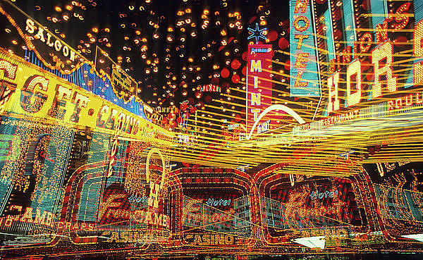Las Vegas neon signs Photograph by Steve Williams