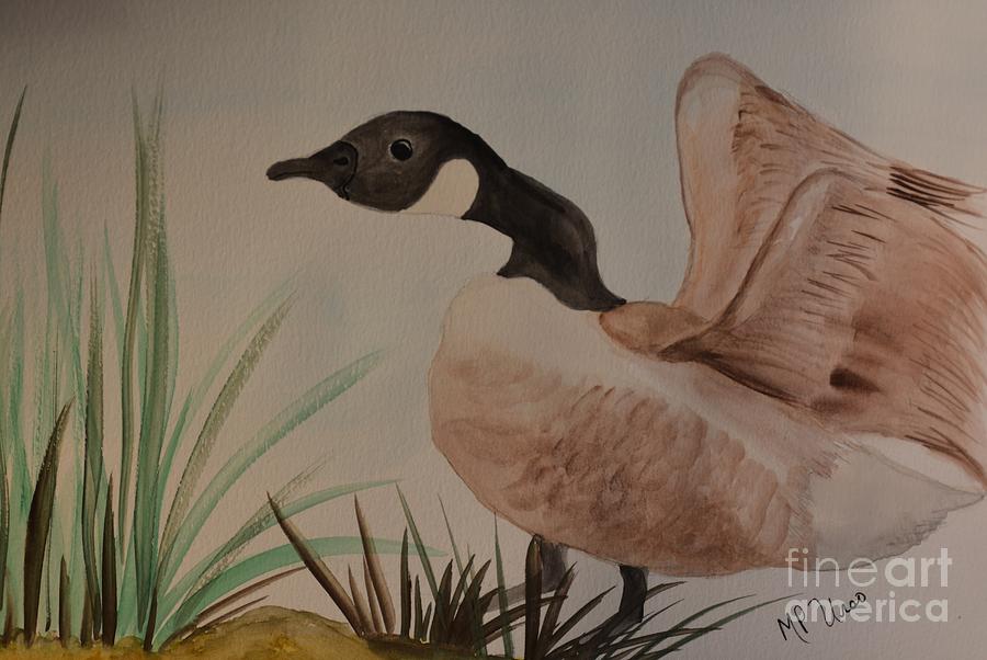 Casius - The Canadian Goose Painting by Maria Urso