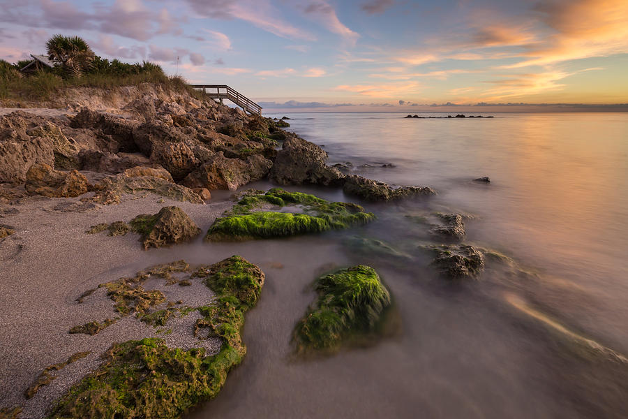 Caspersen Beach Sunset 2 Photograph by Paul Schultz