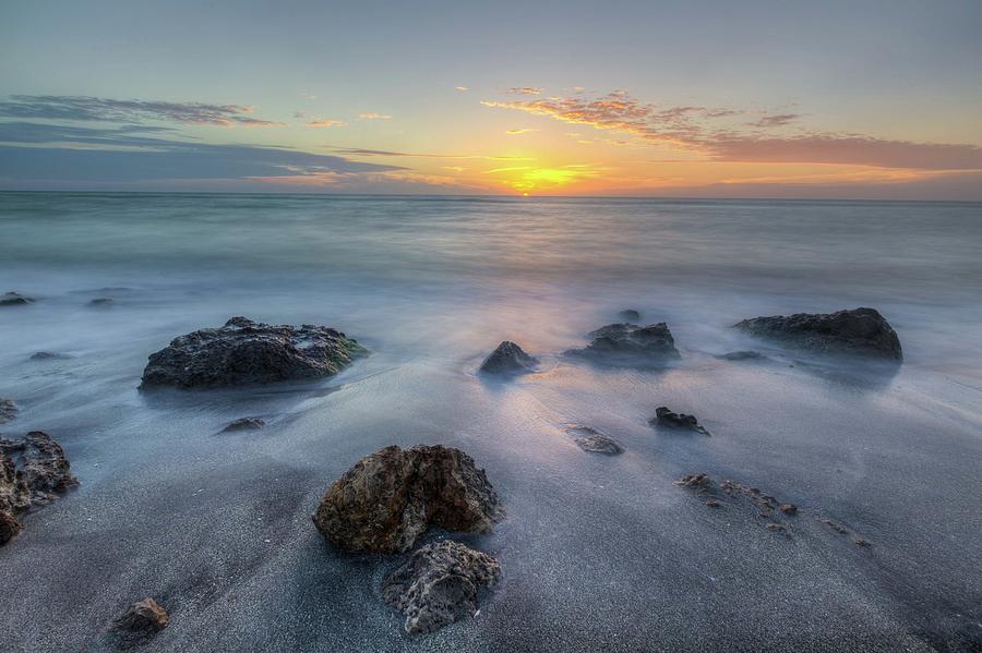 Casperson Beach Sunset Photograph by Paul Schultz