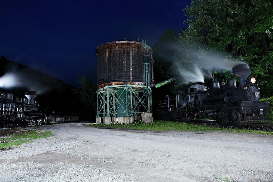 Cass Water Tank Photograph by Deborah Penland