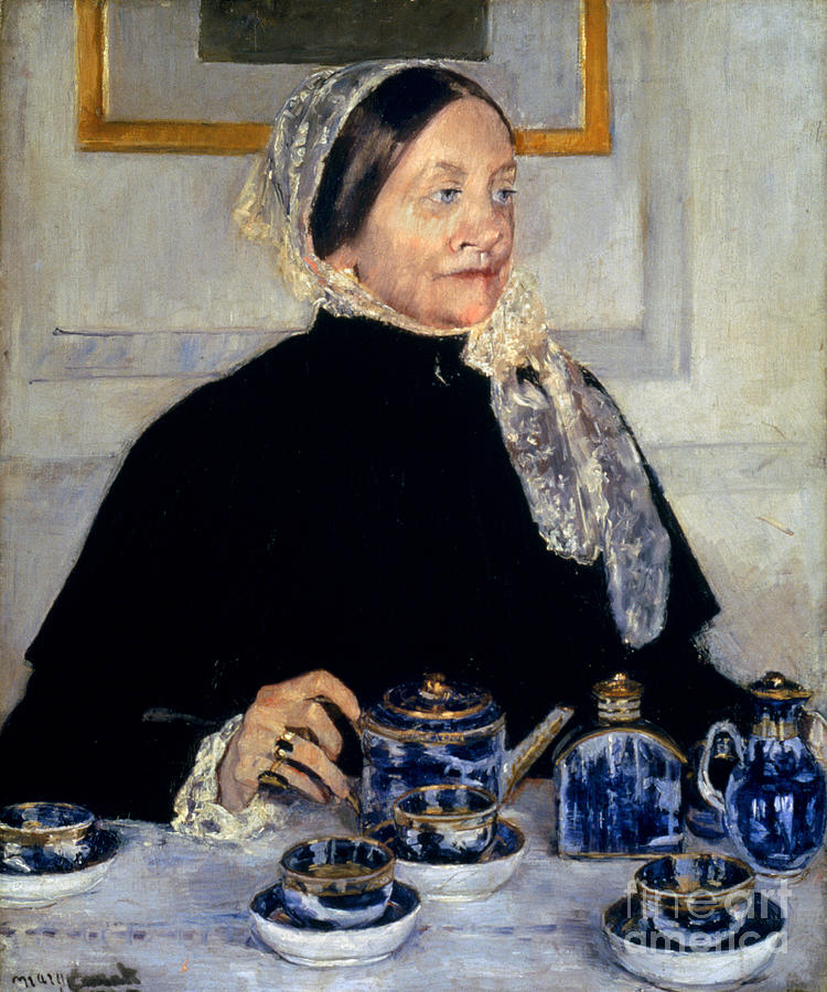 Cassatt: Lady At Tea, 1885 Photograph by Granger