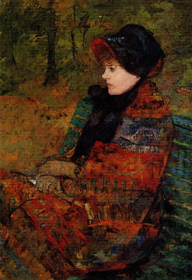 Cassatt Mary Autumn Aka Profile Of Lydia Cassatt Digital Art by ...