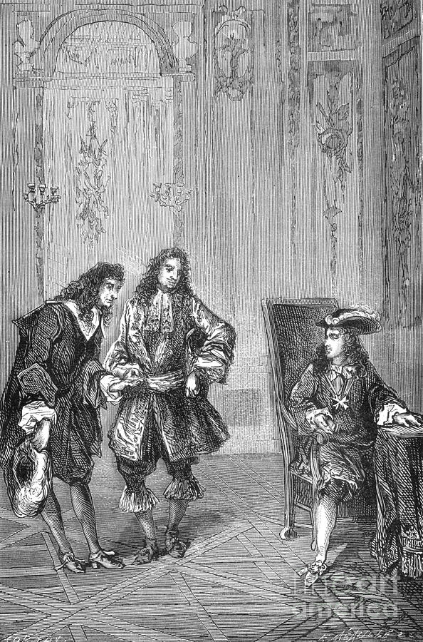 Cassini Presented To Louis Xiv, 1669 Photograph by Science Source