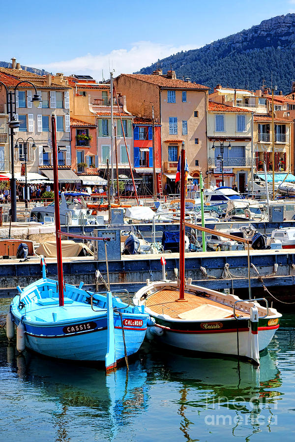 Cassis Harbor Photograph by Olivier Le Queinec