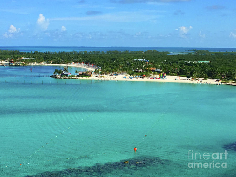 Clearwater Photograph - Castaway Cay by Jost Houk
