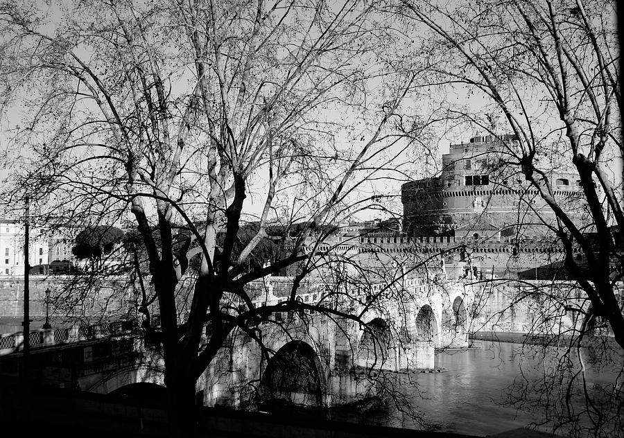 Castel San Angelo Digital Art by Terry Davis