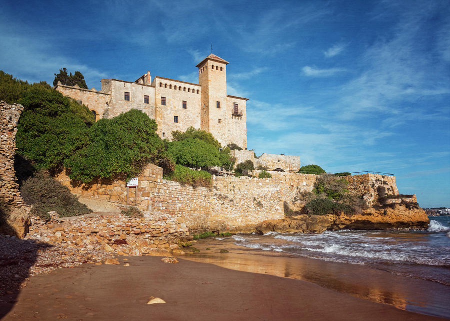 Castell De Tamarit Tarragona Spain Photograph