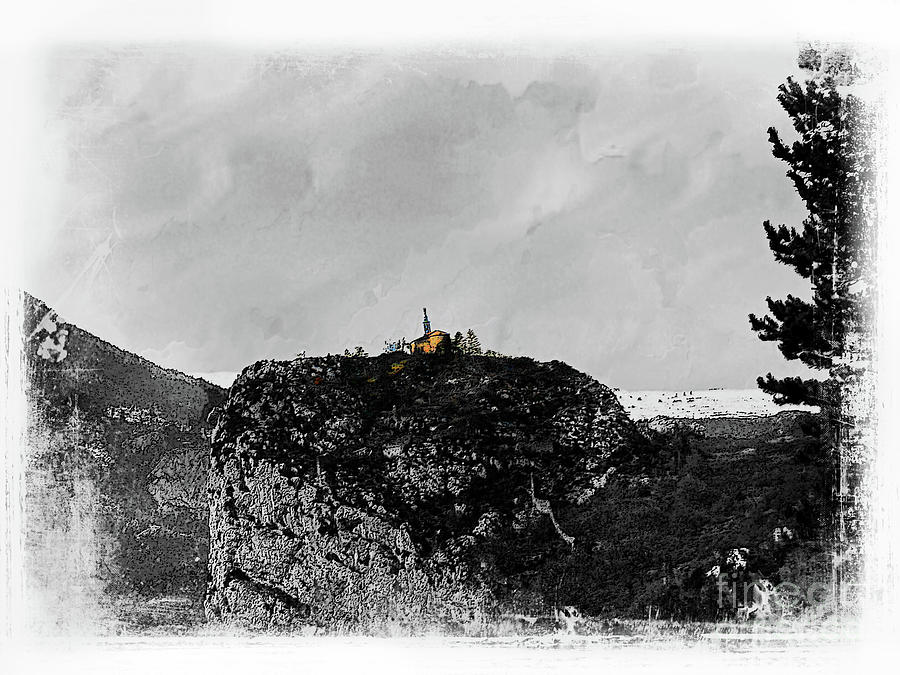 Castellane, France on the Route Napoleon Photograph by Al Bourassa