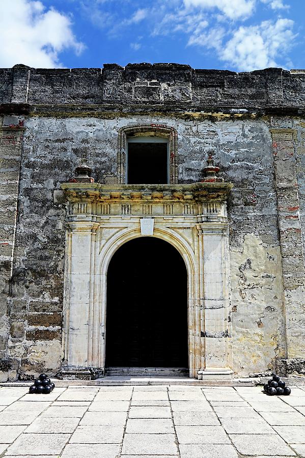 Castillo de San Marcos Interior Wall, St. Augustine Photograph by Carol Montoya