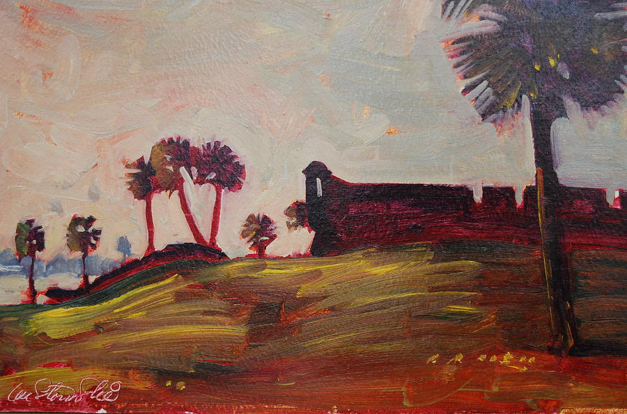 Castillo De San Marcos Painting by Len Stomski