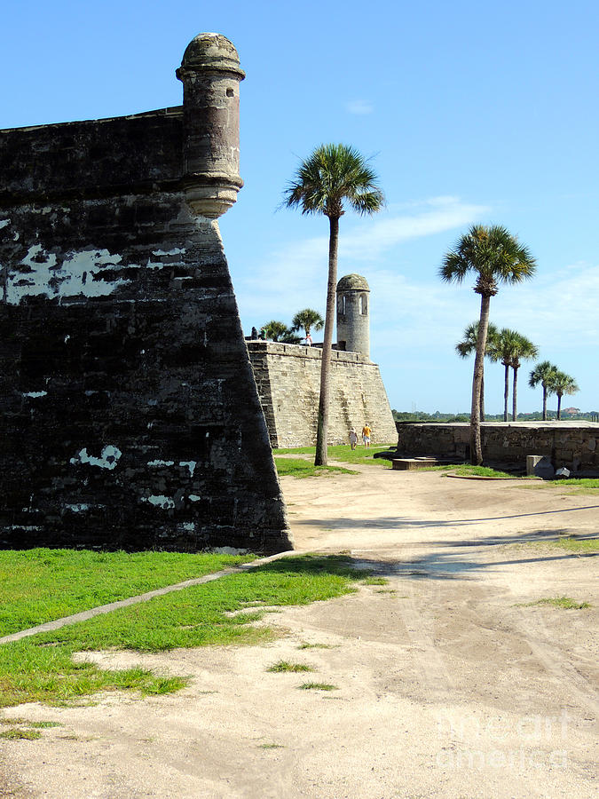 Castillo de San Marcos St Augustine Florida Photograph by Bill Holkham