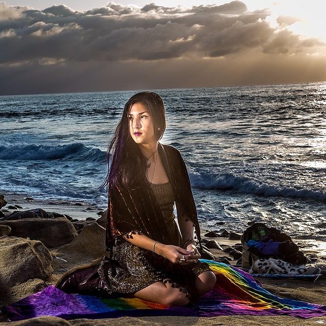 Casting Spells On The Beach With Photograph by Jacob Avanzato