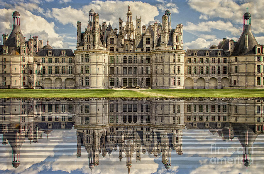 Castle Photograph - Castle Chambord by Heiko Koehrer-Wagner