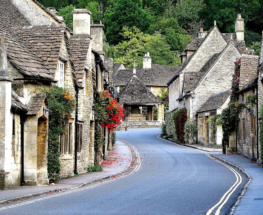 Castle Combe Photograph by Diane Height