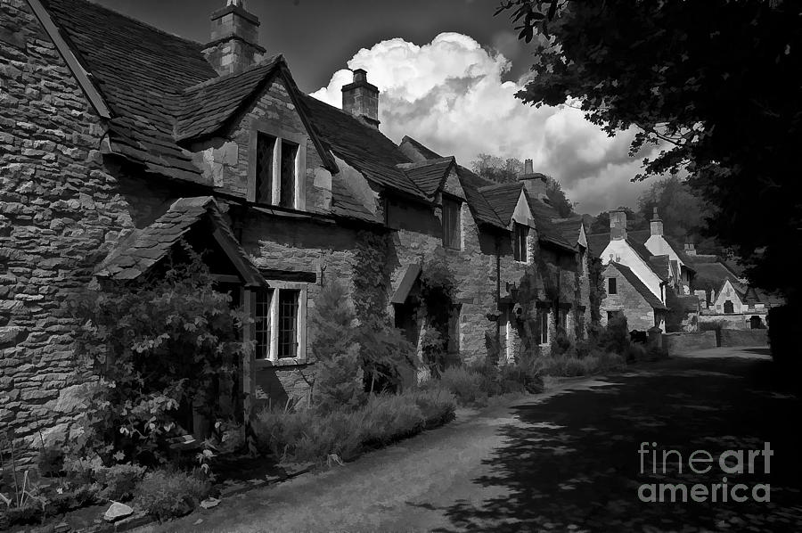 Cottage Photograph - Castle Combe England by Mike Nellums