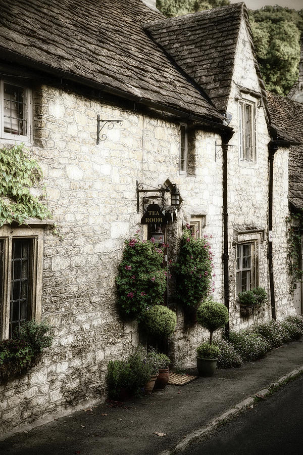 Castle Combe Old Tea Room Photograph by Michael Hope