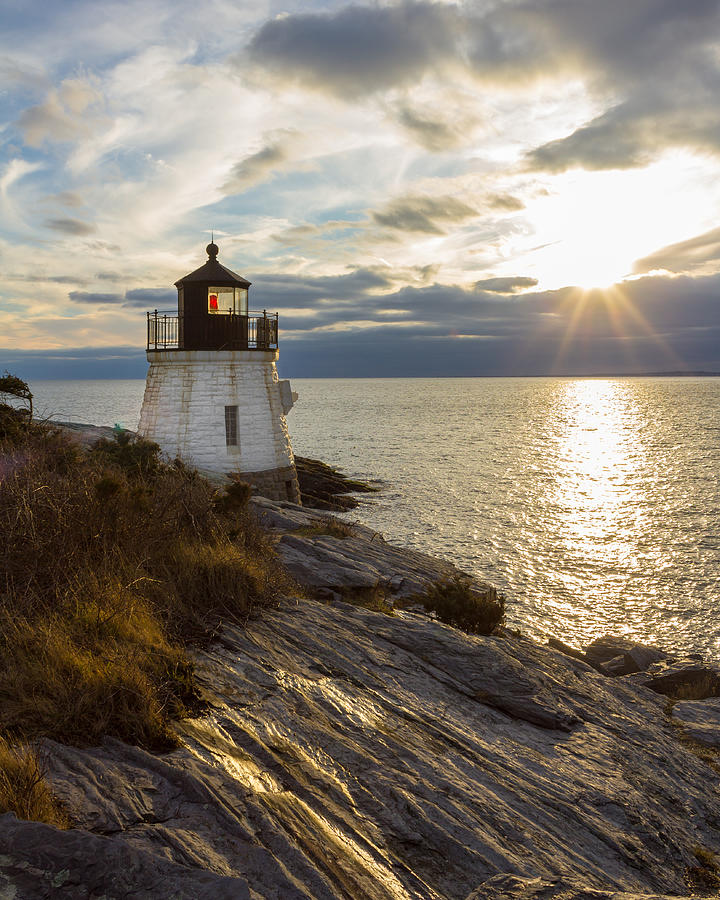 Castle Hill Light 2 Photograph by Kirkodd Photography Of New England