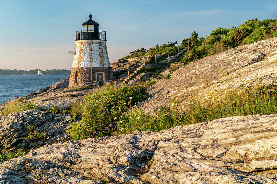 Castle Hill Lighthouse, Newport, Rhode Island Photograph by Dawna Moore Photography