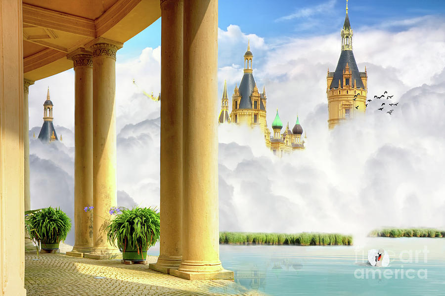 Castle in clouds by Jan Brons Castle in clouds by Jan Brons