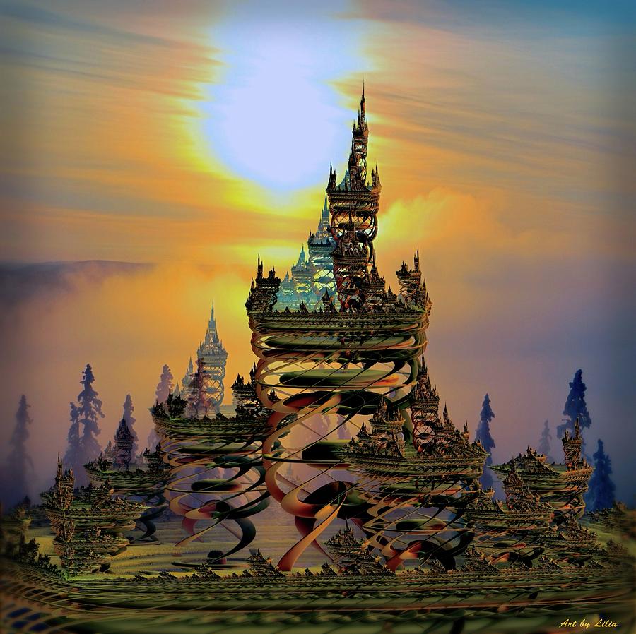 Castle In Dreamland 5 Digital Art