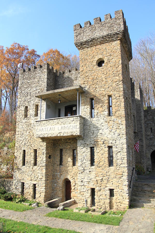 Castle in Loveland, Ohio Photograph by Karen Ruhl