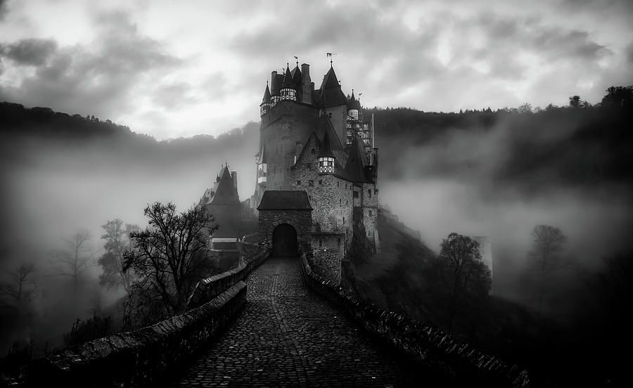 Castle In The Fog Photograph by Mountain Dreams