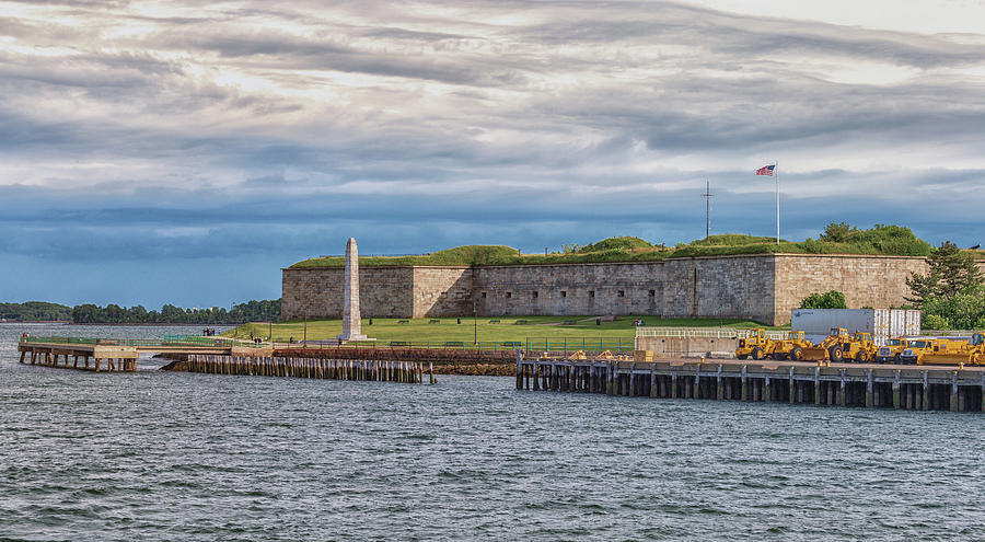 Castle Island Photograph by Brian MacLean