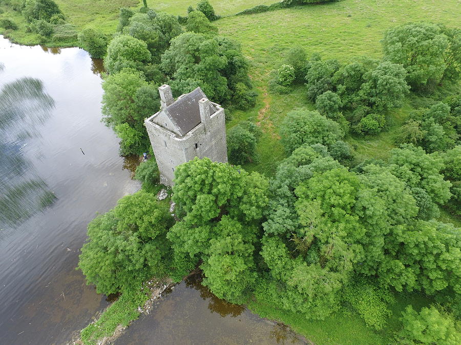 Castle Photograph - Castle Lough Derg by Rich Long