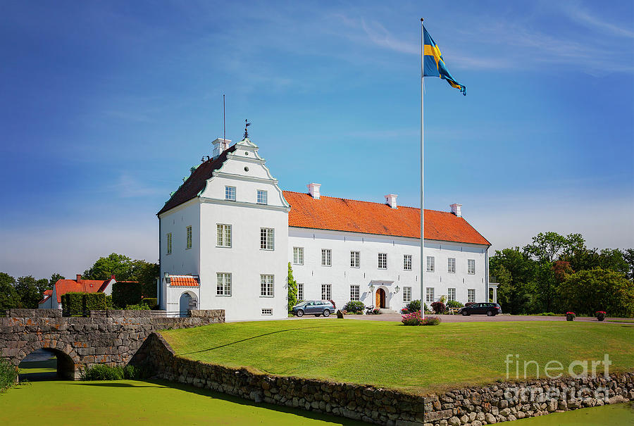 Castle mansion of Ellinge Sweden Photograph by Sophie McAulay