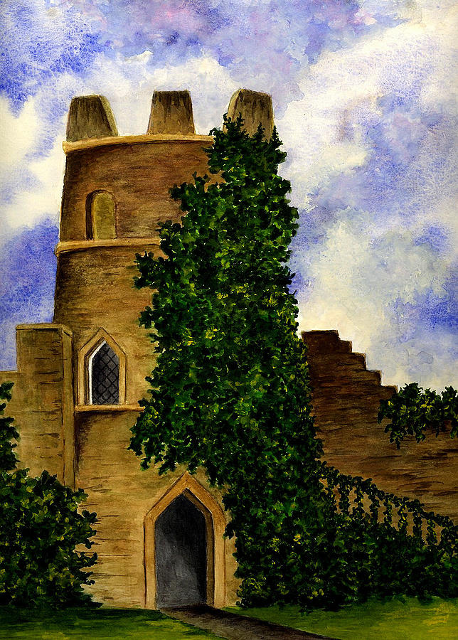 Castle Painting - Castle by Michael Vigliotti