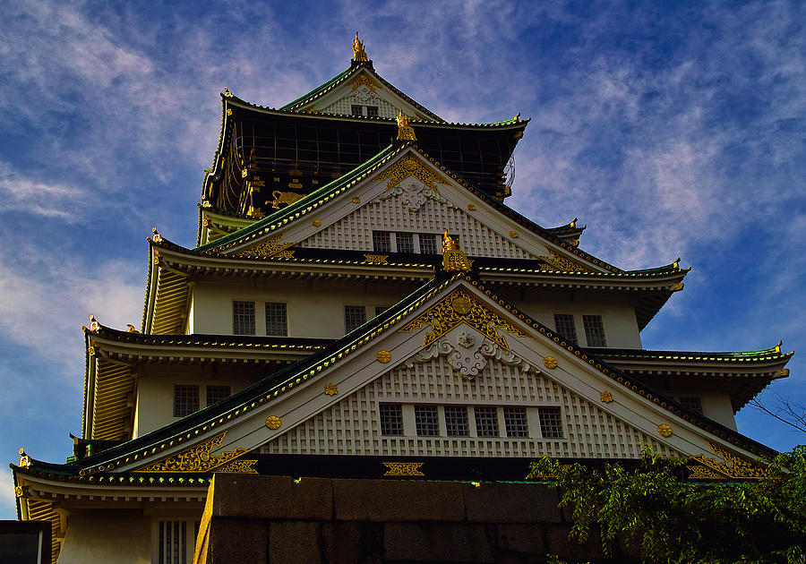 Osaka Castle Photograph - Castle of Eternal Splendour by Baato Osaka Castle Photograph - Castle of Eternal Splendour by Baato