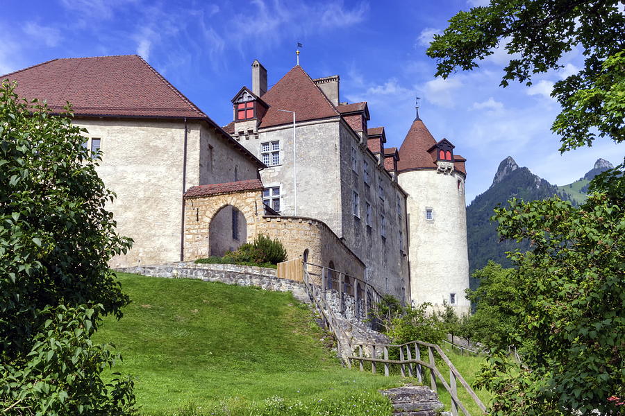 Castle of Gruyeres, Fribourg, Switzerland Photograph by Elenarts - Elena Duvernay photo