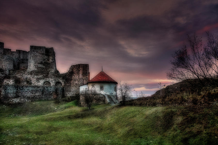 Castle of Levice at twilight Photograph by Roberto Pagani