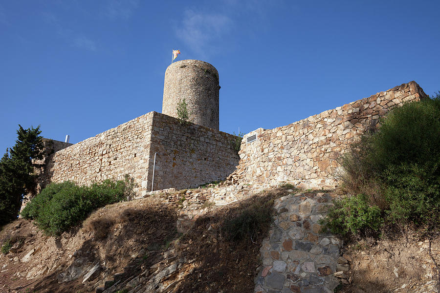 Castle of Sant Joan in Blanes Photograph by Artur Bogacki
