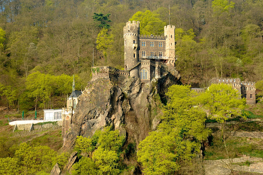 Castle on a Rock Photograph by Richard Gehlbach