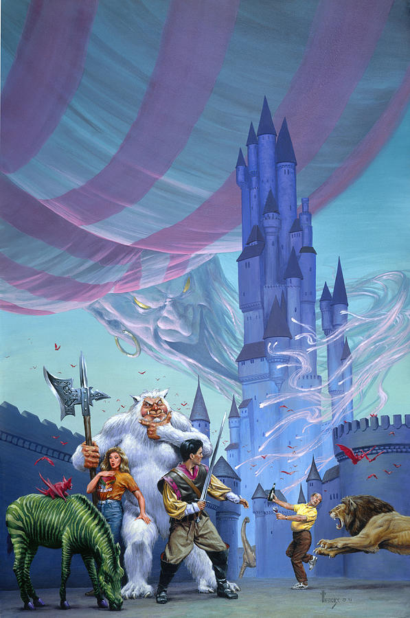 Fantasy Painting - Castle Spellbound by Richard Hescox Fantasy Painting - Castle Spellbound by Richard Hescox