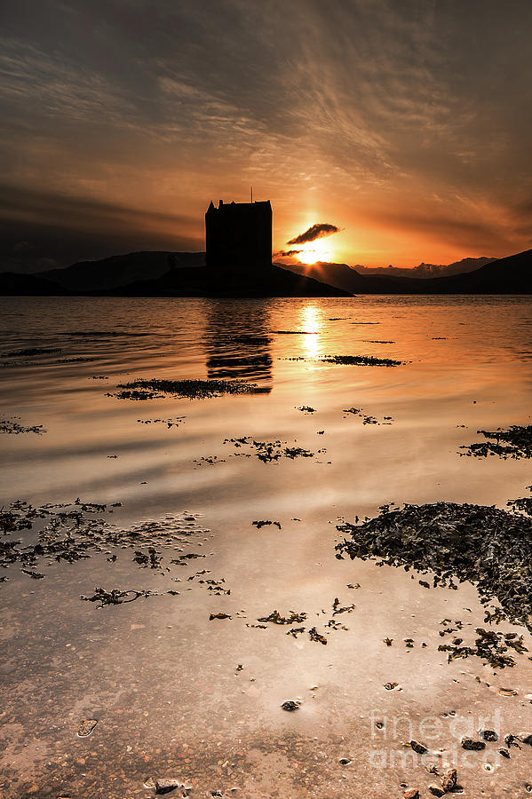 Castle Stalker at Sunset Photograph by Keith Thorburn LRPS EFIAP CPAGB