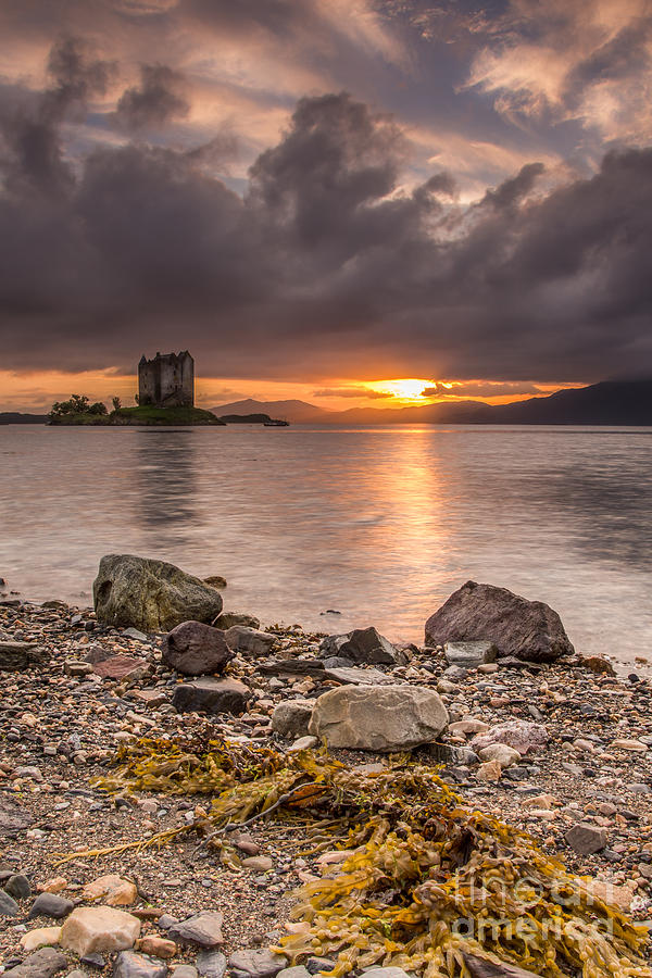Castle Stalker Sunset Photograph by Keith Thorburn LRPS EFIAP CPAGB